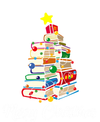 Merry Christmas Book Tree Librarian Bookworm Book Funny Gift Magnet