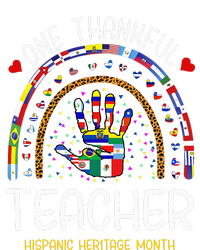 One Thankful Teacher Hispanic Heritage month Countries Flags Ladies Essential Tank