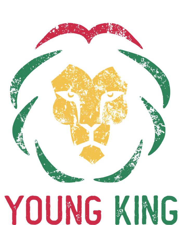 Young King African Lion Black History Month African T-Shirt