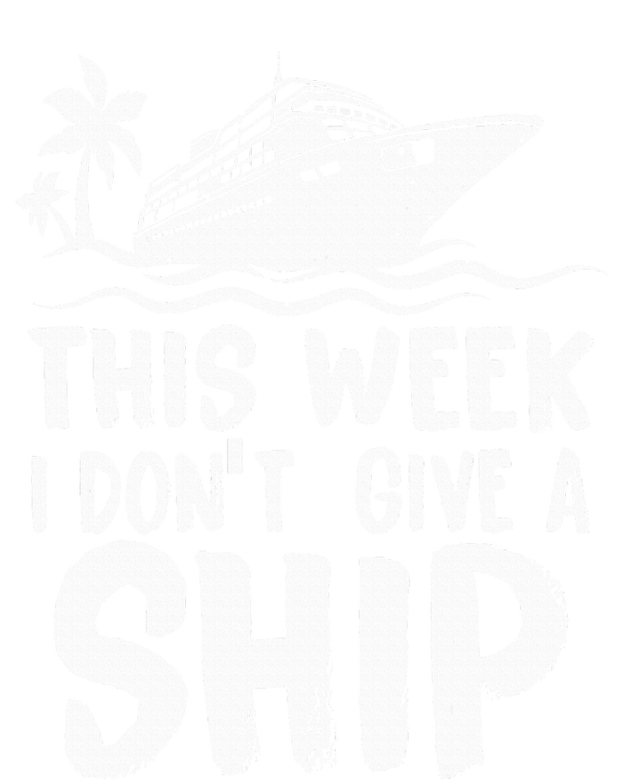 This Week I Don´t Give a Ship Cruise Trip Vacation funny Short Acrylic Beanie