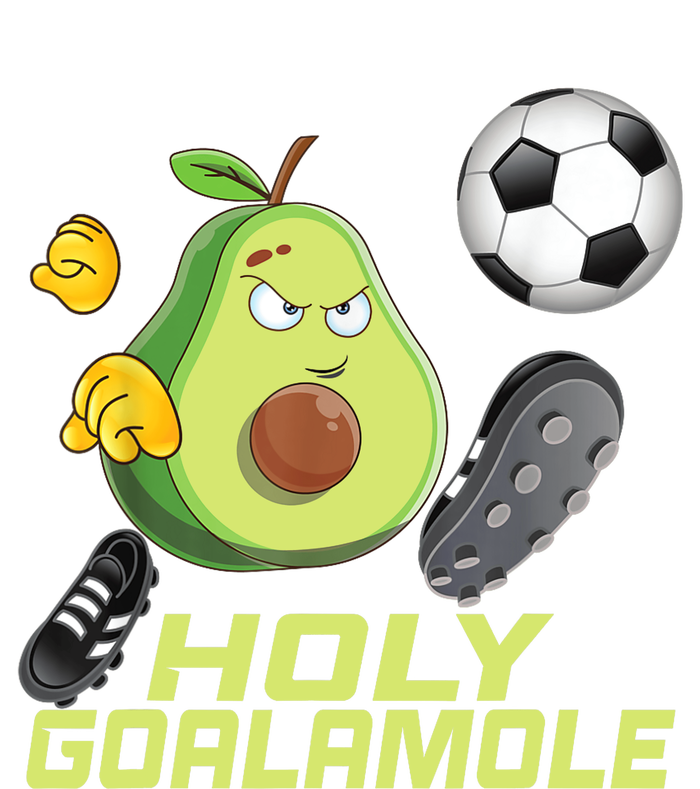 Holy Goalamole | Funny Soccer Avocado Youth Performance Sprint T-Shirt