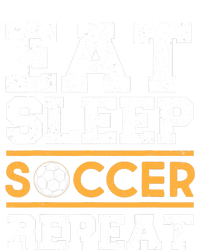 Eat Sleep Soccer Repeat Cool Soccer Player Gift Dry Zone Grid Polo