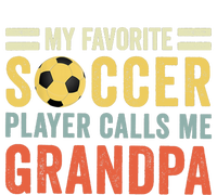 My Favorite Soccer Player Calls Me Grandpa Soccer Kids Tie-Dye T-Shirt