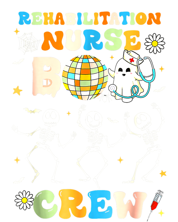 Rehabilitation Nurse Boo Crew Halloween Skeleton Dancing Gift Softstyle Adult Sport Polo