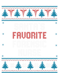 Santas Favorite Forensic Nurse Gift Christmas Funny Gift T-Shirt