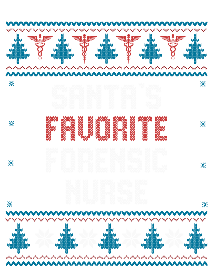 Santas Favorite Forensic Nurse Gift Christmas Funny Gift T-Shirt