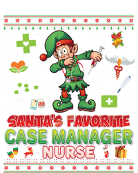 Santas Favorite Case Ager Nurse Dabbing Elf Christmas Gift T-Shirt