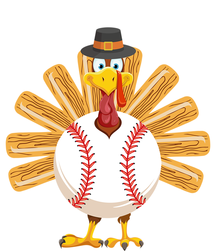 Baseball Turkey Thanksgiving Cool Gift Mom Funny Gift Valucap Bio-Washed Visor