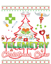 Telemetry Nurse Christmas Crew Tree Stethoscope Sweater Ugly Gift T-Shirt