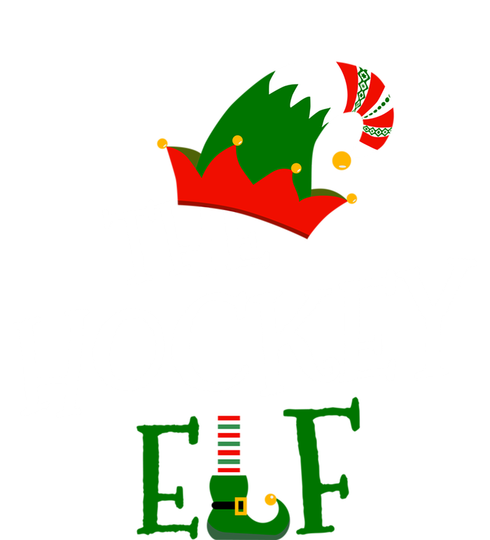 The Hockey Elf Family Matching Group Gift Christmas Costume Gift T-Shirt