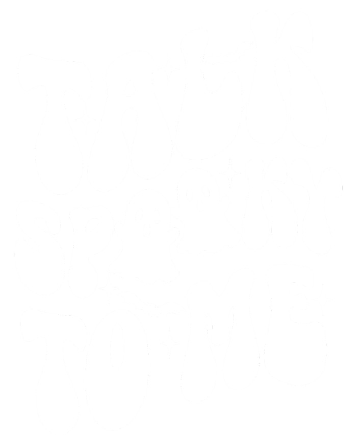 Take Spooky To Me Retro Groovy Halloween V-Neck T-Shirt