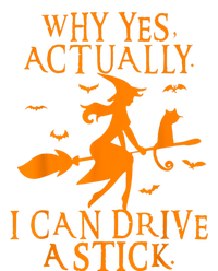 Why Yes Actually I Can Drive A Stick Funny Halloween T-Shirt