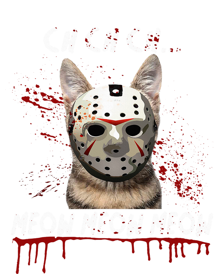 Ch Ch Ch Meow Meow Scary Friday Costume Halloween Cat Doggie Tank