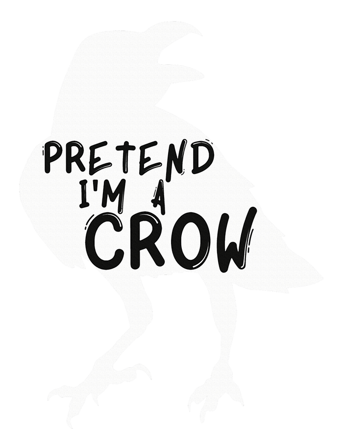 PRETEND I'M A CROW Funny Lazy Halloween Costume CROW Tie Dye Hoodie