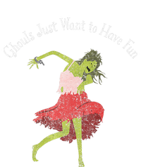 Ghouls Just Want to Have Fun 80's zombie dancing Women's T-Shirt