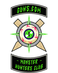 Guns Dot Com Monster Hunters Club Tie-Dye T-Shirt