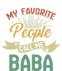 Vintage My Favorite People Call Me Baba Fathers Day Gift T-Shirt