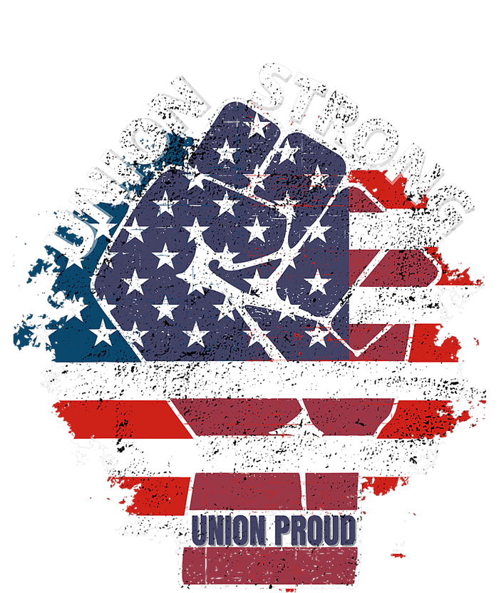 Union Strong Union Proud Labor Day Raised Clinched Fist Tank Top