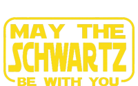 Funny May the Schwartz Be With You Science Fiction Geek Nerd Grommeted Golf Towel