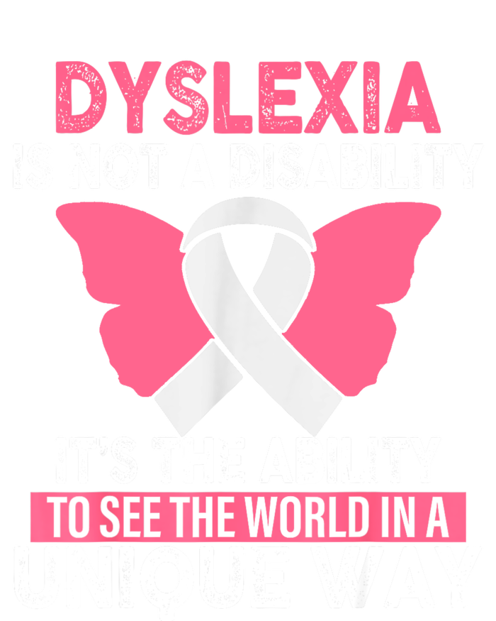 Dyslexia Is Not A Disability Its An Ability Awareness Pajama Set