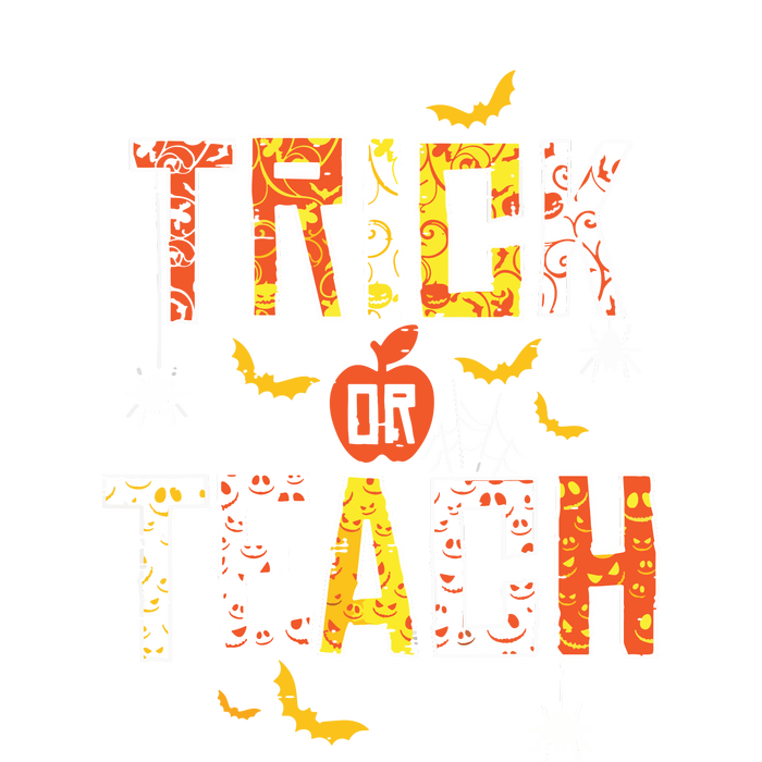 Trick Or Teach Retro Halloween T-Shirt