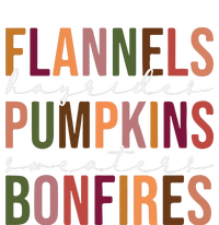 Flannels Pumpkins Hayrides Smores And Bonfires Sweatshirt