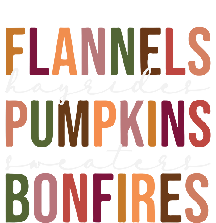 Flannels Pumpkins Hayrides Smores And Bonfires Sweatshirt