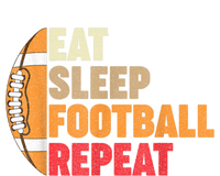 American Football Eat Sleep Football Repeat Cooling Performance Long Sleeve Crew