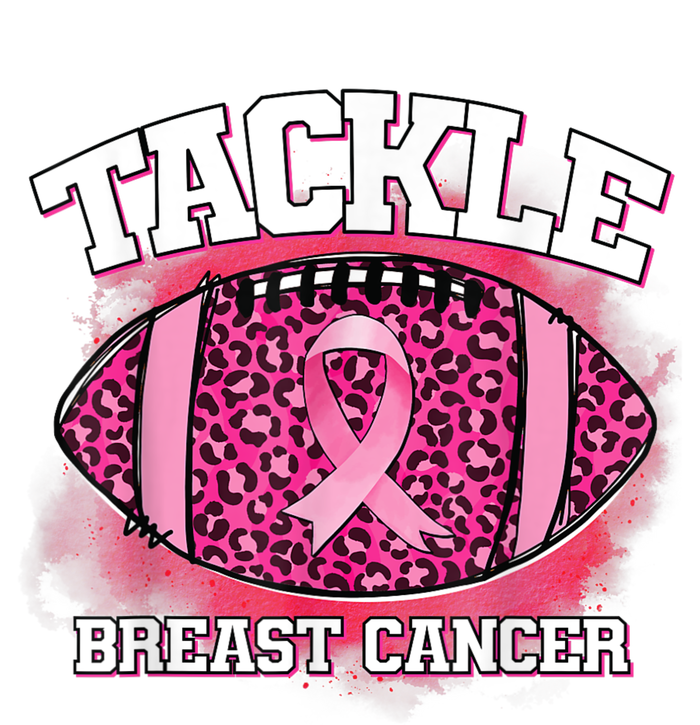 Tackle Football Pink Ribbon Breast Cancer Awareness T-Shirt