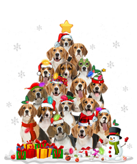 Beagle Dog Christmas Tree Santa Xmas Merry Dogmas Cute Gift Tall Sweatshirt