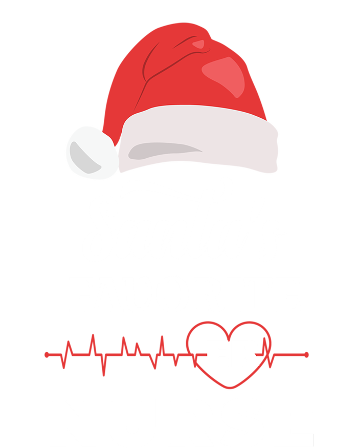 Christmas Nurse Emergency Nurse SantaS Favorite Er Nurse Gift Coaster