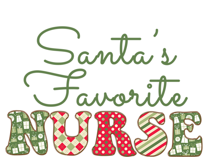 Christmas Nurse Gift Holiday Nurse SantaS Favorite Nurse Gift T-Shirt