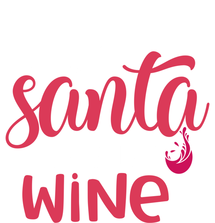 Dear Santa Just Bring Wine Christmas Holiday Ing Gift Kids Long Sleeve Shirt