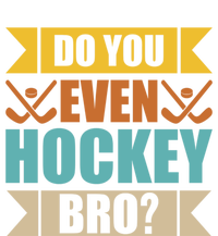 Do Even Hockey Bro? Retro Vintage Ice Hockey Print Gift Tie Dye Hoodie