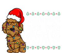 Doodle All The Way Goldendoodle Santa Hat Christmas Gift T-Shirt