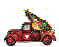 Golden Retriever Dog Love Red Pickup Truck Christmas Gift Toddler Sweatshirt