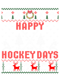 Happy Hockey Days Funny Ugly Christmas Sweater Gift T-Shirt