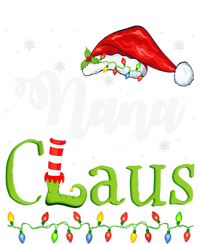 Funny Santa Nana Claus Christmas Matching Family Funny Gift Ladies Long Sleeve Shirt