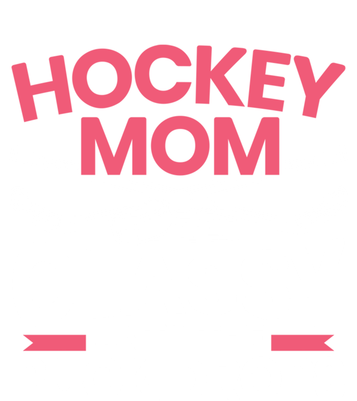 Hockey Mom Classy Until The Puck Drops Mothers Day Cute Gift Sustainable Knit Beanie