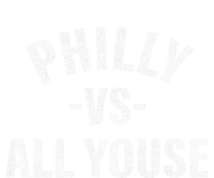 Vintage Philly vs All Youse Funny Philadelphia slang retro Ladies Long Sleeve Shirt