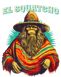 El Squatcho Poncho Western Bigfoot Funny Sasquatch T-Shirt