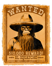 El Squatcho Wanted Poster – Western Bigfoot Funny Sasquatch Hooded Wearable Blanket