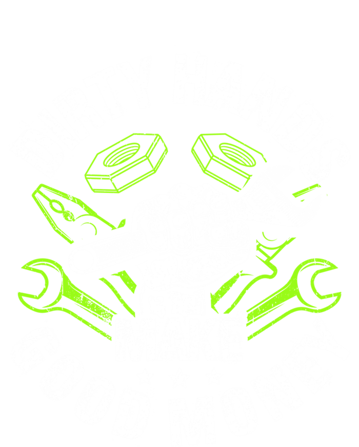 Dirty Hands Make CleanMoney Funny Repair Mechanic PosiCharge Competitor Tank