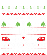 I Deal With Trauma Not Drama Funny Nurse Ugly Xmas Gift T-Shirt