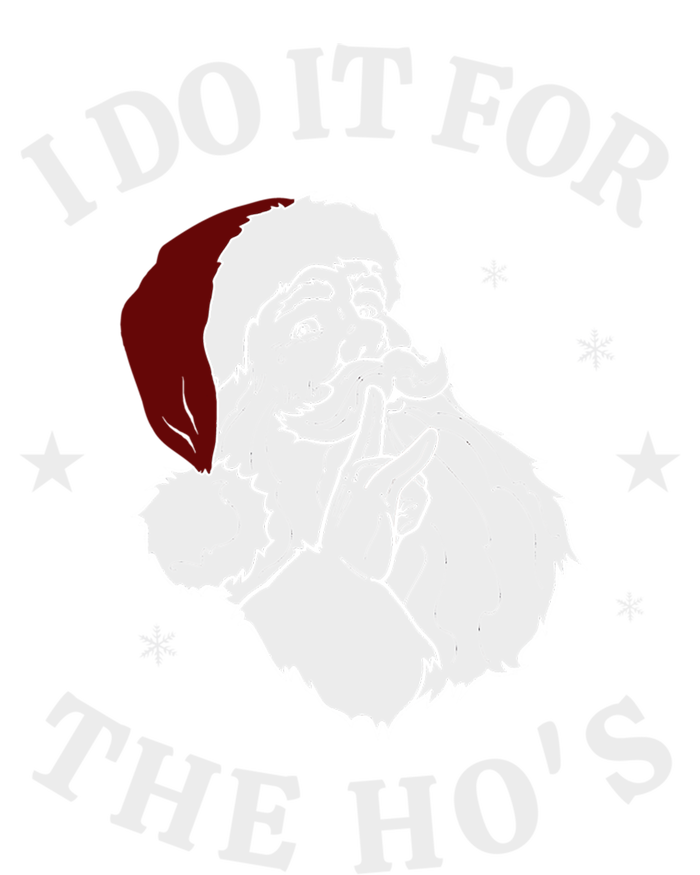 I Do It For The HoS Funny Christmas Rock Hand Santa Hat Great Gift T-Shirt