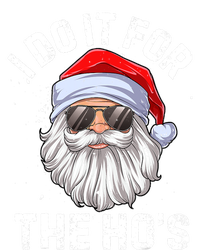 I Do It For The HoS Funny Inappropriate Christmas Santa Meaningful Gift Striped Beanie with Solid Band