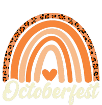 Octoberfest Leopard Rainbow Funny German Bavarian Costume Cooling Performance Crew T-Shirt