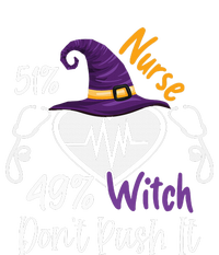 51 Nurse 49 Witch Nursing Funny Nurses Halloween Costume Toddler Hoodie