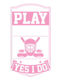 I DonT Always Play Hockey Oh Wait Yes I Do Gift V-Neck T-Shirt