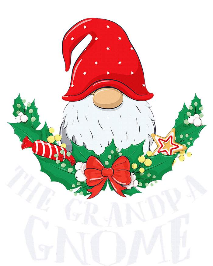 Grandpa Gnome Funny Matching Family Christmas Party Pajama Long Sleeve Pajama Set